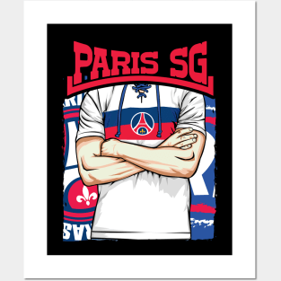 Paris sg Posters and Art